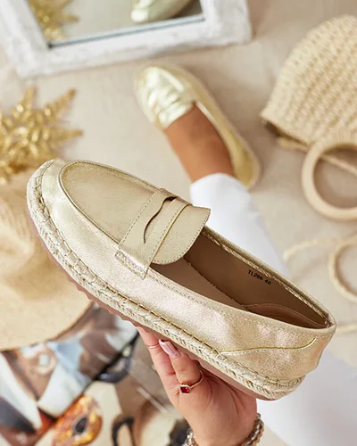 Royalfashion Dámské semišové mokasíny eko Monum