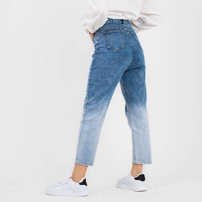 Dámské džínové boyfriend jeans - Oblečení