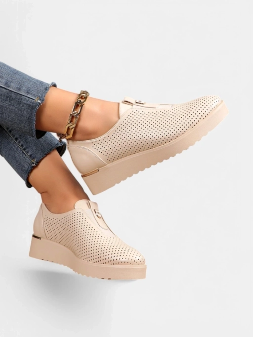 Royalfashion Туфлі для жінок на товстій підошві Goffies