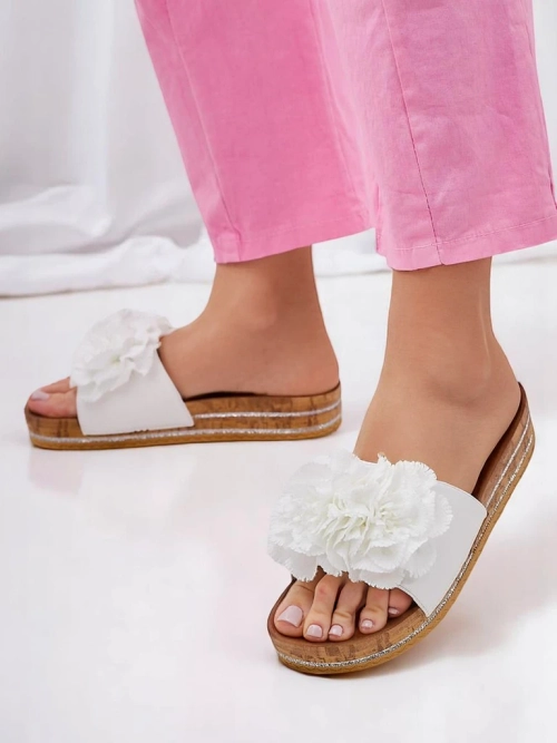 Royalfashion жіночі капці з квітами Focce