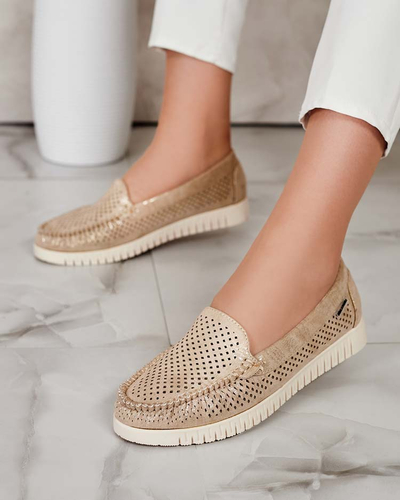 Royalfashion Жіночі ажурні мокасини Nafis