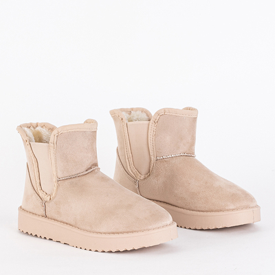 Бежеві жіночі зимові черевики Gavi