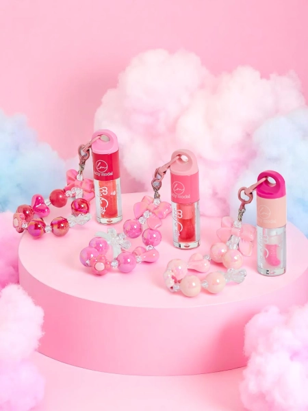 Lesk na rty pro děti s náramkem Bezbarvý