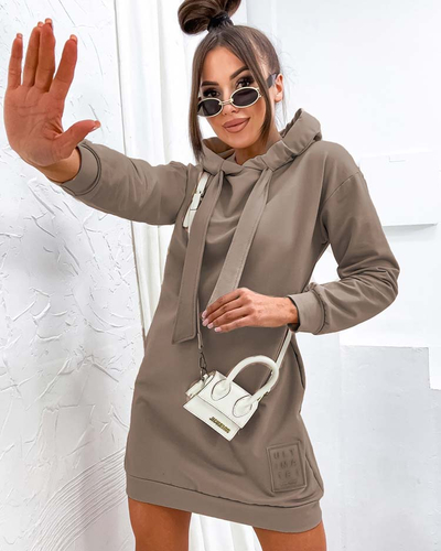 Royalfashion Dámské mini halenkové šaty