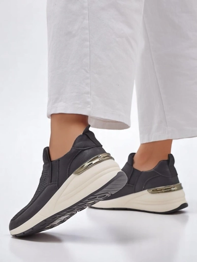 Royalfashion dámské sportovní boty na slip-on s kamínky Elera