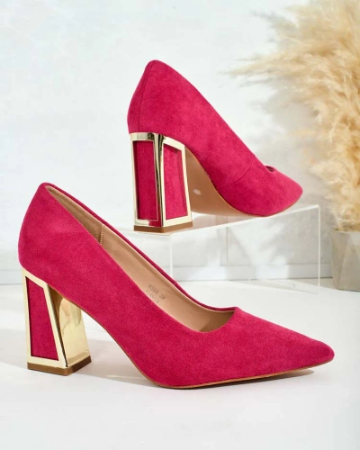 Royalfashion Dámské lodičky s ozdobným podpatkem Badilla