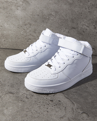 Білі жіночі високі кеди Silapa- Footwear