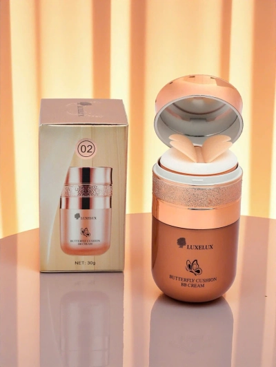 LUXELUX Perseida Butterfly Cushion BB Cream 30г – Кремовий тональний засіб ідеальний