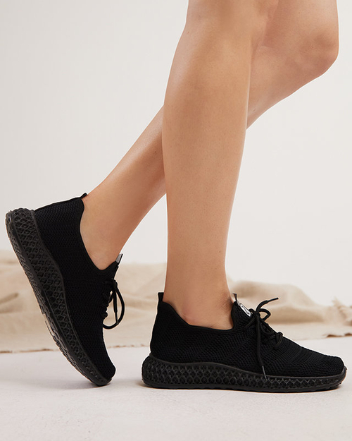Жіноче спортивне взуття чорного кольору Nemas- Footwear