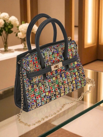 Royalfashion Копертова жіноча сумочка з цирконами Seren Voux