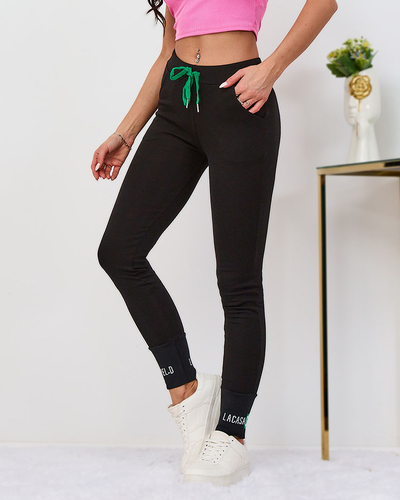 Класичні жіночі рожеві спортивні штани - Одяг