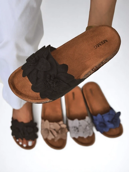 Royalfashion Жіночі сандалі з квітами Foules