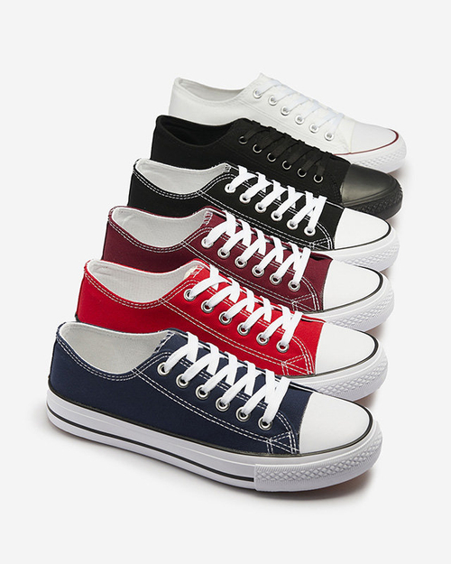 Білі жіночі класичні кеди на шнурівці Ogisa - Взуття