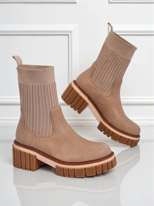 Жіночі ботильйони на підборах зі штучної шкіри Ivy Storm