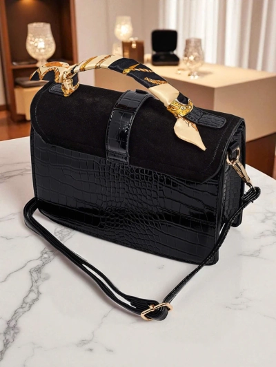 Лакована маленька жіноча сумочка з екошкіри Velar Nook