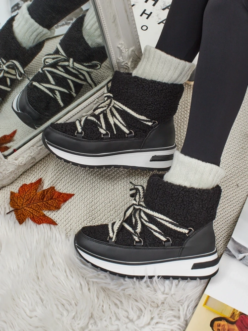 Черевики a'la снігоходи жіночі з хутром Verruna