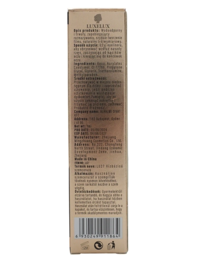 Luxelux Waterproof eyeliner 1ml