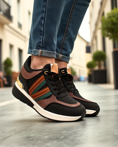 Royalfashion Dámské sportovní boty s skrytým klínem Venixxe