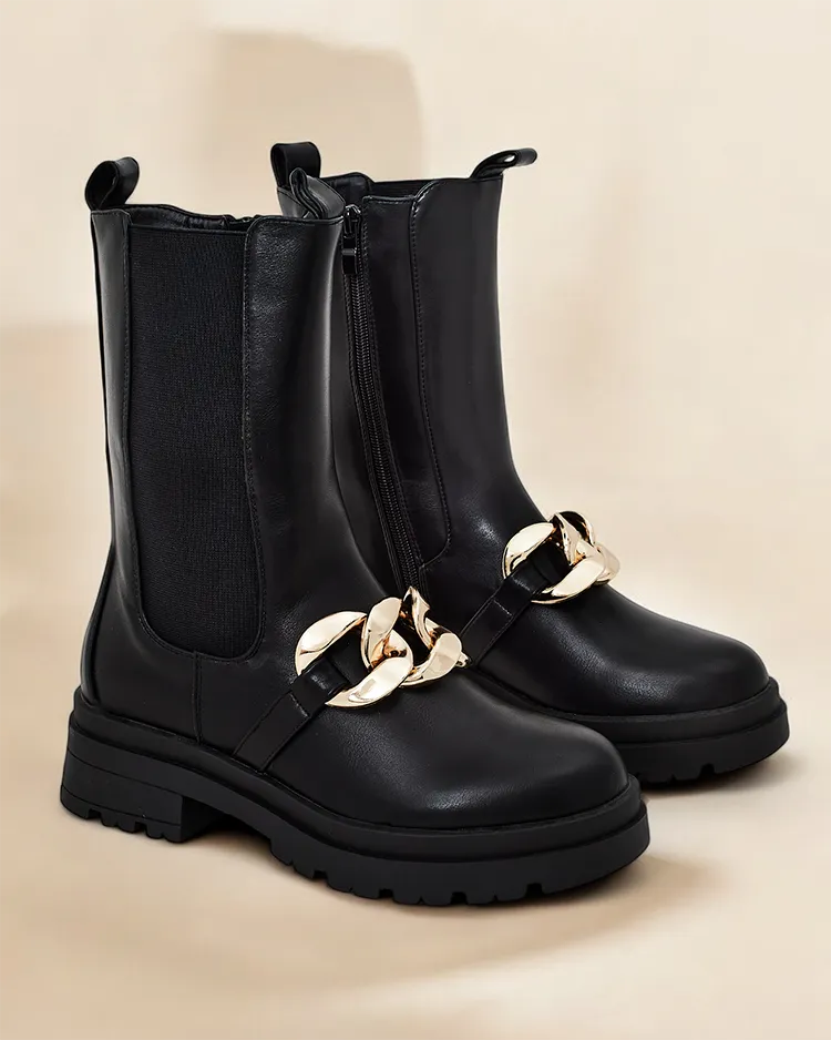 Dámské vysoké boty Royalfashion Romur