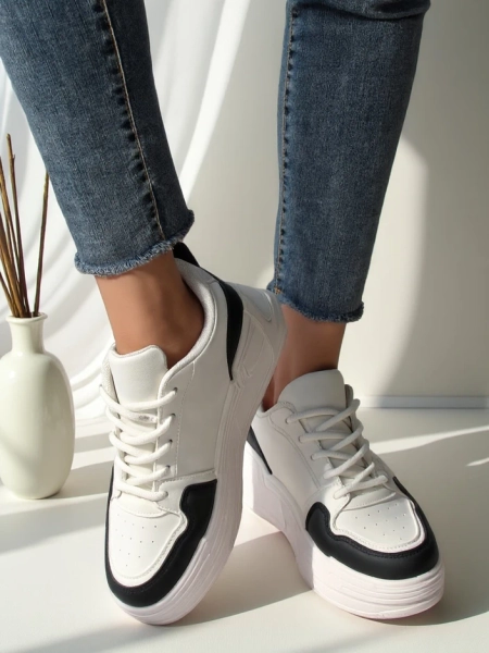 Royalfashion Dámské tenisky s třpytkami Samoles