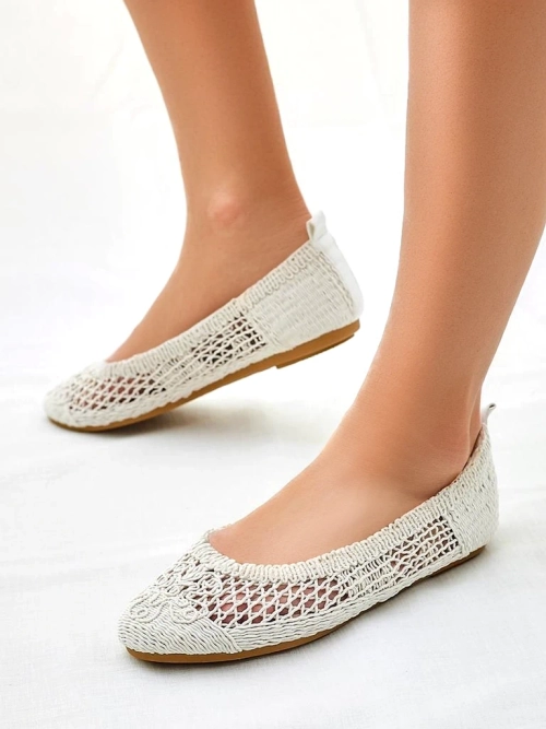 Royalfashion Жіночі perforated балетні туфлі Annete