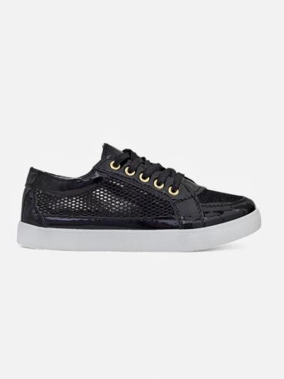 Royalfashion Patent dámské sneakers z ekologické kůže Azzuros