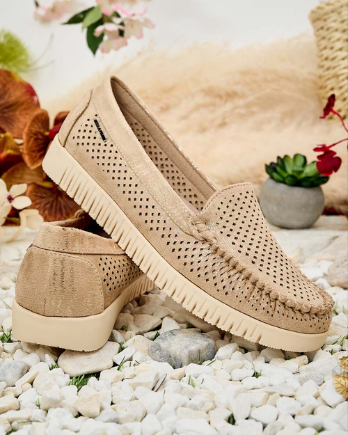 Royalfashion Жіночі ажурні мокасини Nafis