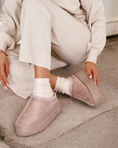 Royalfashion Жіночі короткі черевики Zommy a'la snow boots
