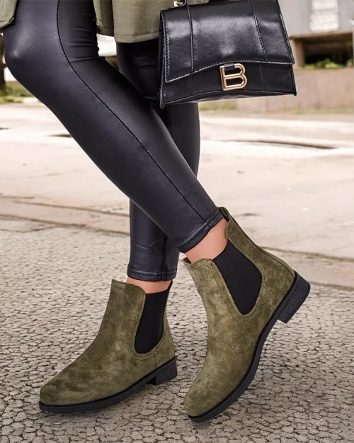 Royalfashion Жіночі черевики з екозамші Ataras a'la sztyblettes