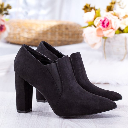 Чорні черевики на верхній пості Prisha - Взуття 1