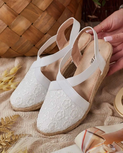 Royalfashion Dámské espadrilky Oleqa na podpatku