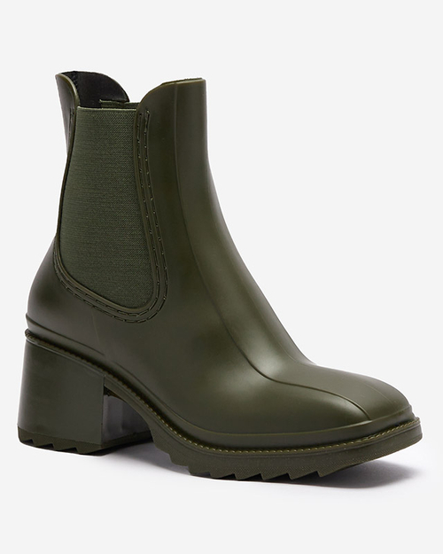 Темно-зелені жіночі черевики Caldala- Footwear