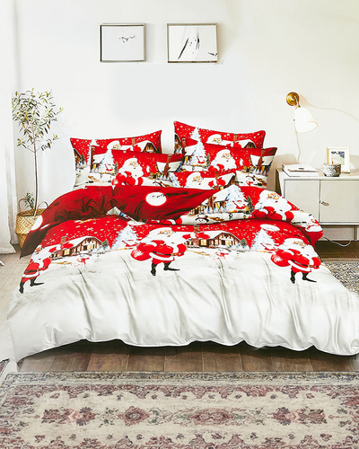 Royalfashion Vzorované povlečení 200x220 sada 3 dílů