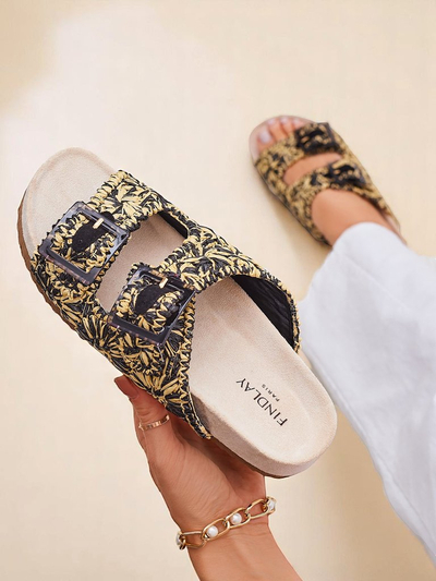 Royalfashion Жіночі босоніжки з пряжками Samorra
