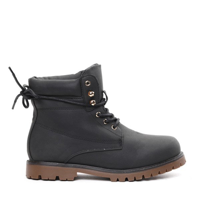 Чорні пішохідні пішохідні черевики