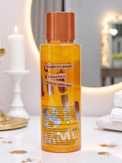 Senoritas Secret Body Mist Seduction Shimmer s třpytkami