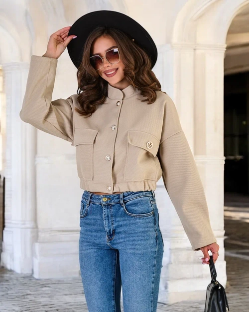 Жіноча куртка-бомбер Royalfashion