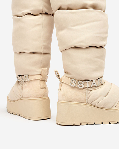 Royalfashion Dámské boty a'la snow boots Dertrata