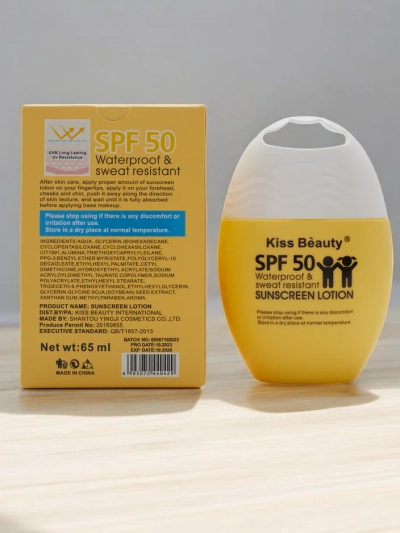 Kiss Beauty Opalovací krém 50 SPF 65ml