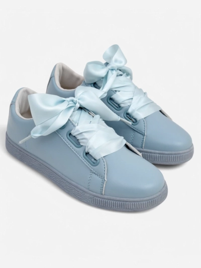 Royalfashion Dámské sneakers z ekologické kůže s dekoračními šňůrkami Etti