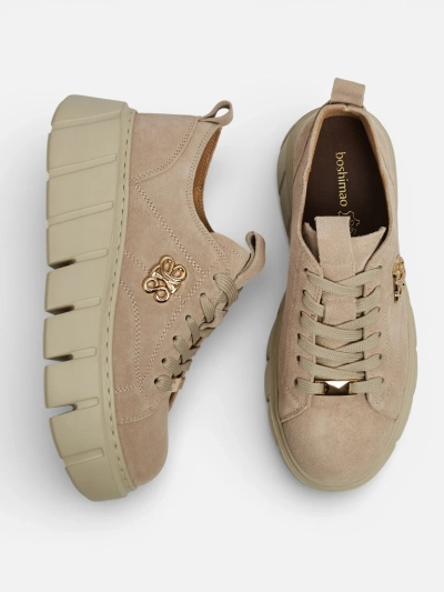 Sportovní dámské tenisky z přírodní kůže Renos