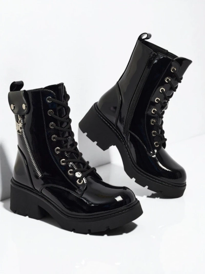 Жіночі лаковані ботильйони-робочі Seray