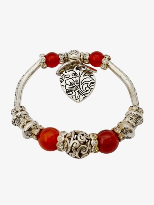 Жіночий браслет з сердечками Heart Glitz