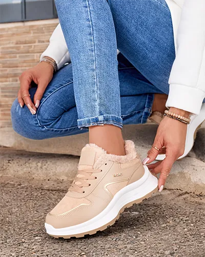 Royalfashion Dámské zateplené tenisky Ronniz