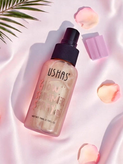 Osvěžující sprej na obličej a tělo s třpytem Glow Shimmer Spray Galaxy Princess