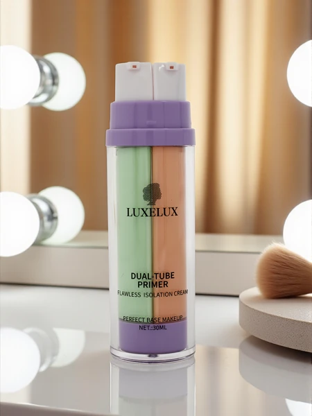 Krém 2 v 1 se zelenou bází pod make-up a make-upem- neutralizuje zarudnutí