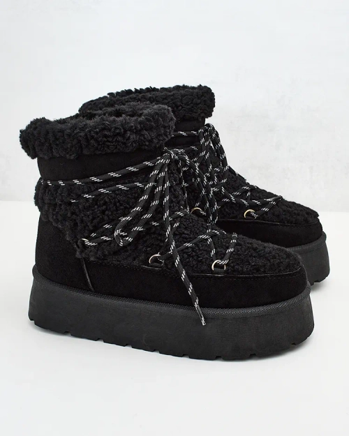 Royalfashion Жіночі снігоступи на шнурівці Evonie