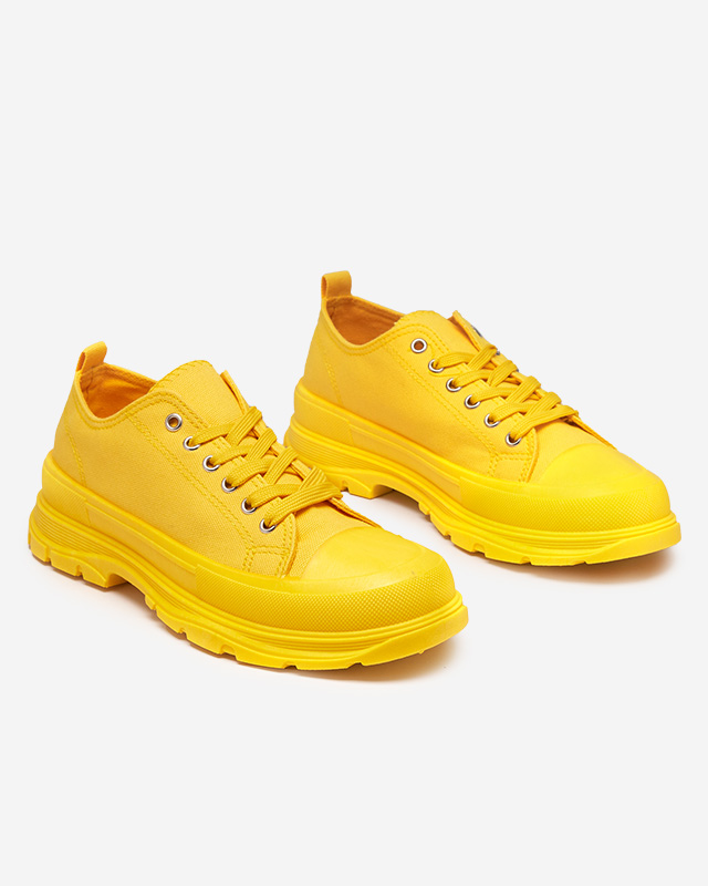 Žluté dámské sportovní tenisky Ctogi- Footwear