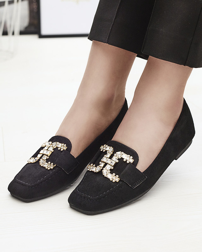 Жіночі чорні мокасини Jaorica- Footwear