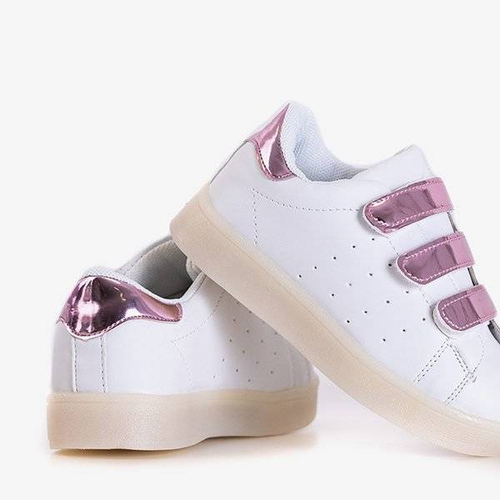 OUTLET Біле дитяче спортивне взуття від Rendi - Взуття